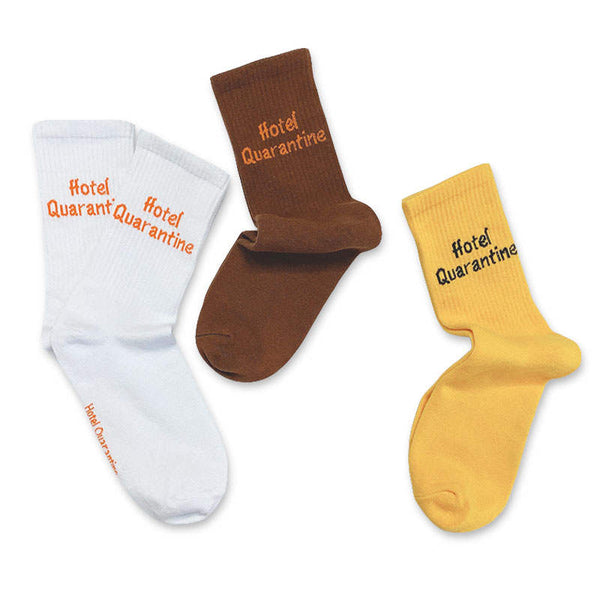 Socks (Yellow, White, Brown)