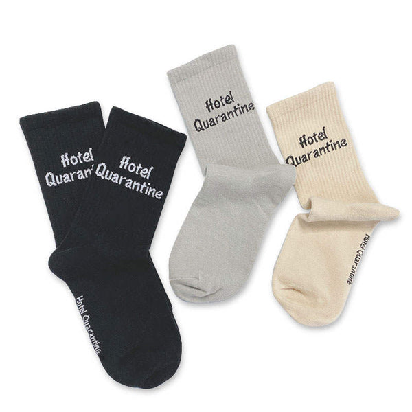 Socks (Grey, Tan, Black)